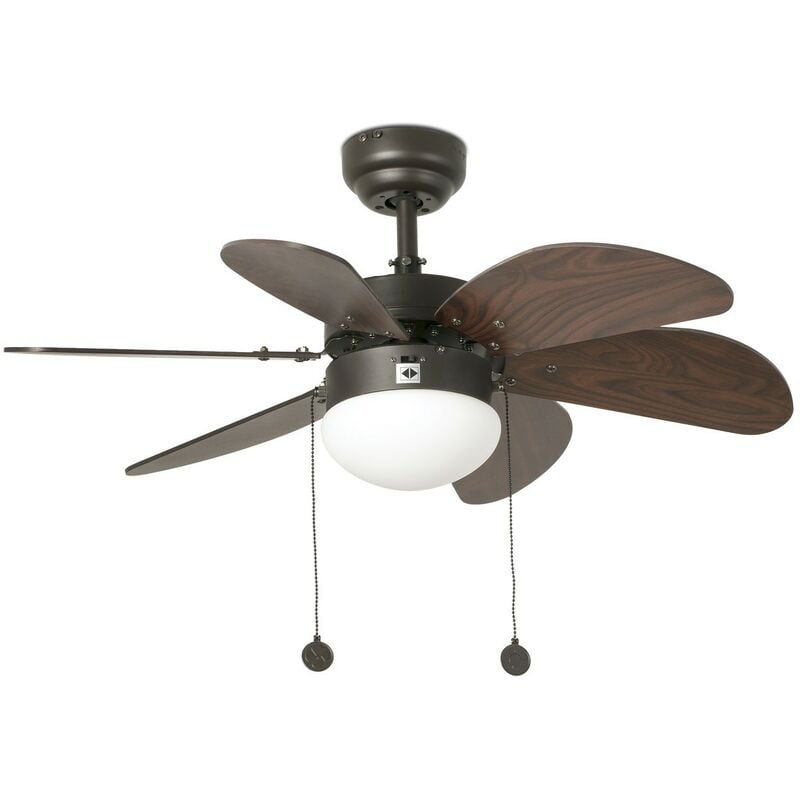 

Ventilador de techo con luz Palao 33185 - MARRON OSCURO