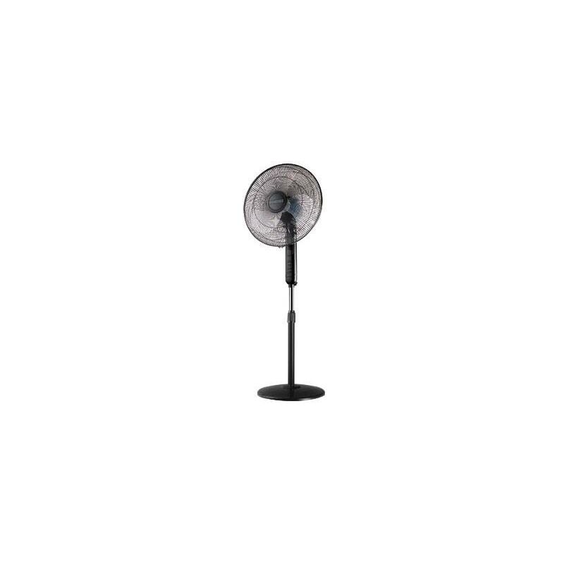 

Ventilador de pie Negro Ø40cm 45W base redonda - Sonedas