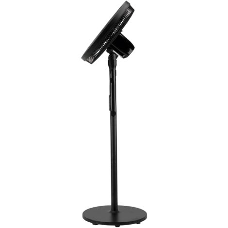 Ventilador Pie 40CM 50W Jata JVVP3063 Oscilante Mando Negro
