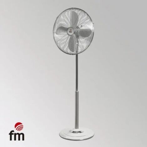 Ventilador Pie 40cm FM PM-140 Cromado 50W