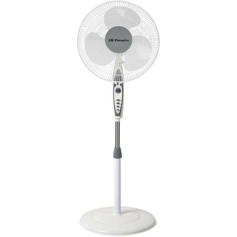 VENTILADOR PIE ORBEGOZO SF0147 40/CMS PLATO BLANCO