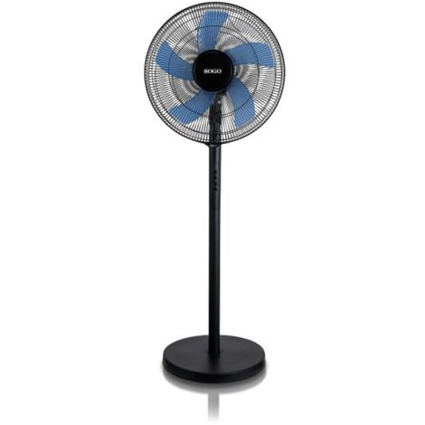 VENTILADOR PIE SOGO VEN-SS-21270 5ASP.40CM 40W NEGRO