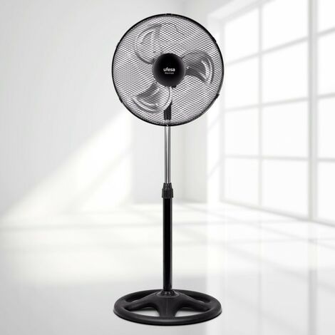 VENTILADOR PIE UFESA 84105332 MONTREAL 3 ASPAS 40CM 50W OSC