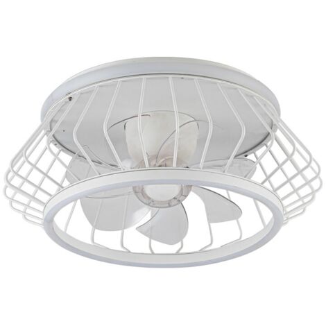 Ventilador Plafón LED Cobra CCT Dim (50W) Blanco