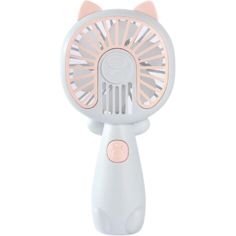 Ventilador portátil, pequeño ventilador de bolsillo  Ventilador de mano recargable por USB  Pequeño ventilador de bolsillo portátil, silencioso, para estudiantes de oficina, para mujeres y niñas