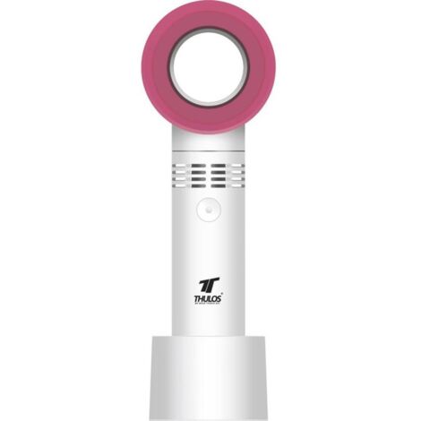 Ventilador portatil thulos th - mfn - 03 blanco - rosa