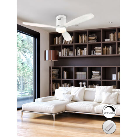VENTILADOR SIROCO BLANCO D132 DIMABLE