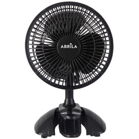 Ventilador sobrem.c/pinza nervion negro 2velocidades 20w  2en1 30x20x16cm