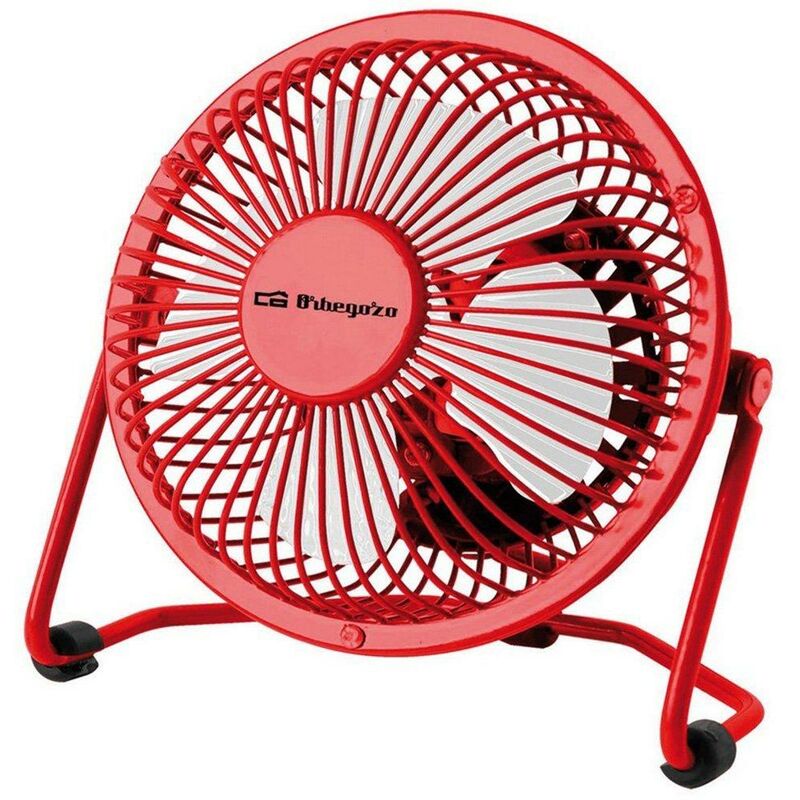 

Ventilador USB de sobremesa Rojo PW 1021 10 cm - Orbegozo