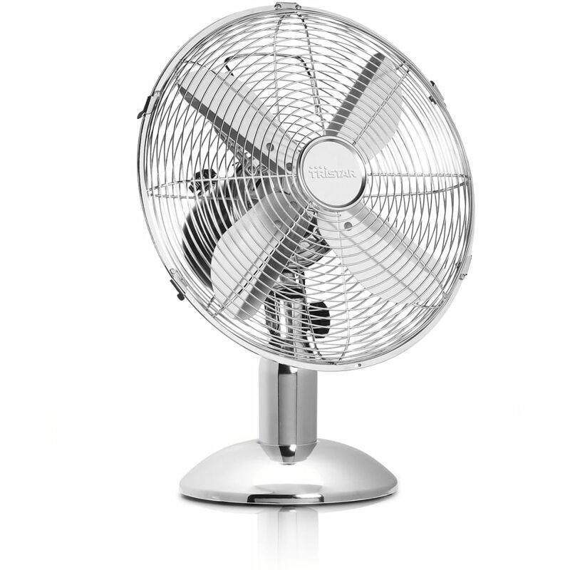 

Ventilador de mesa VE-5953 35 W 30 cm plateado - Plateado - Tristar