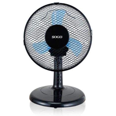 VENTILADOR SOBREMESA SOGO VEN-SS-21435 23CM 25W OSCIL.