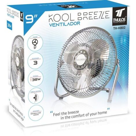Ventilador Sobremesa THULOS TH-KB02 Blanco 50W
