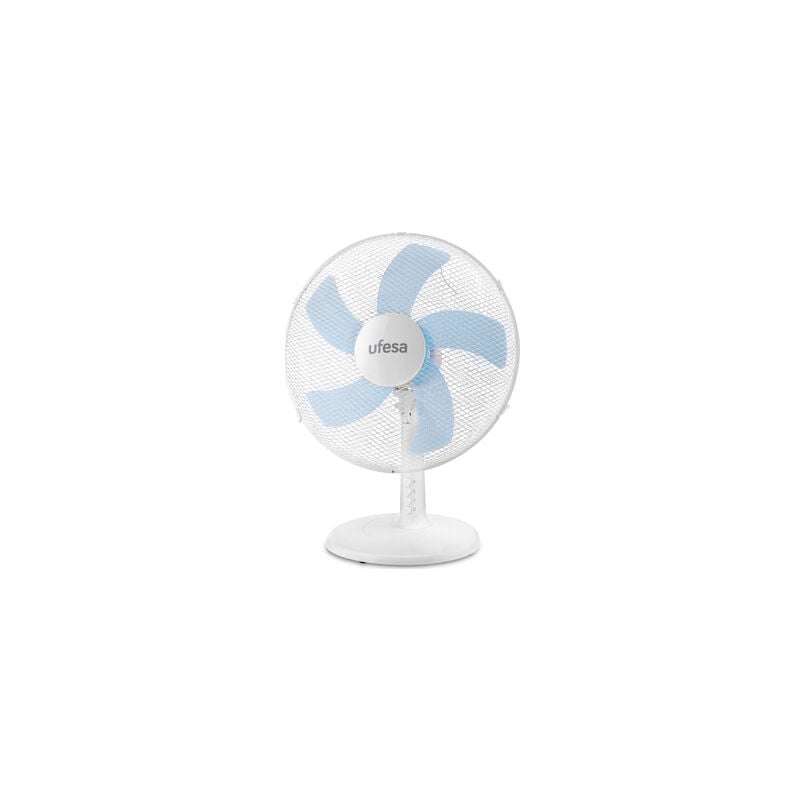 

Ventilador Sobremesa 40W 30cmø 5Aspas Oscilante - Ufesa