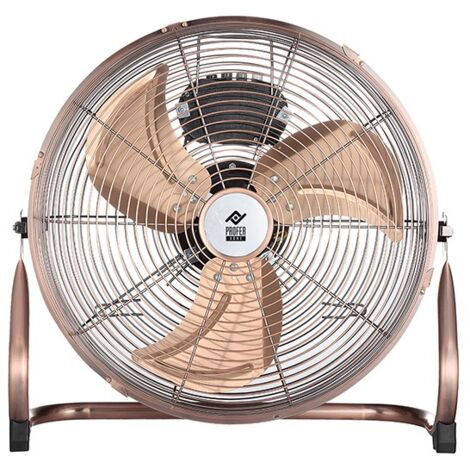 VENTILADOR SUELO INCLINABLE BRONCE 90W - 40 CM