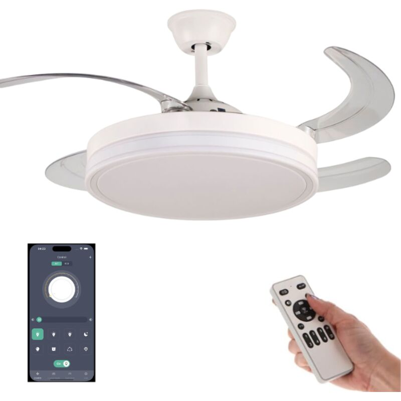 Ventilador Techo 39w Trace Blanco Ø91cm