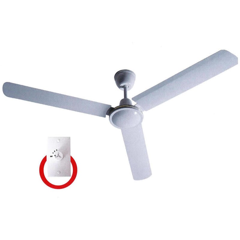 

Ventilador Techo 140 Cm Mando Mural Vti140