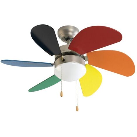 VENTILADOR TECHO 80 CM LUZ VT90 JUNIOR