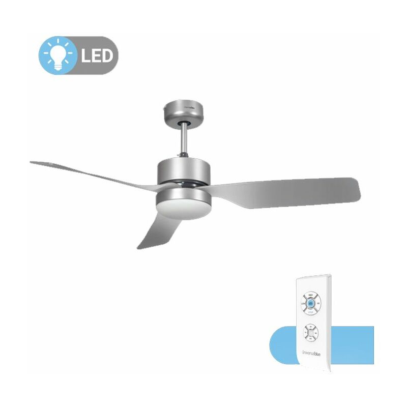 

Ventilador de techo LED con mando 132cm Galerna