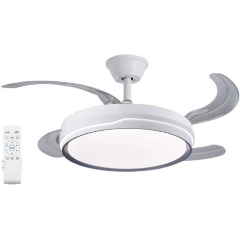 Ventilador Techo Luz LED 70W y Control