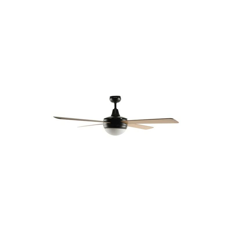 

Ventilador Techo Siroco 3042B 60W 106cm Negro/Madera Luz Led