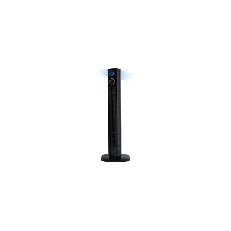 

Ventilador de torre negro 96cm con mando y luz - Sonedas