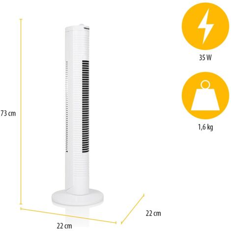 VENTILADOR TORRE TRISTAR VE5900 73CM OSCILANTE 35W