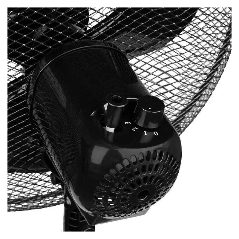 Ventilador Pie Tristar Ve5756 3 Aspas 40cm 45w Negro Cruz