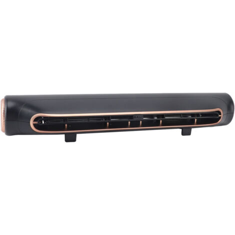 Ventilador USB, batería recargable de 800 mA, ventilador de computadora con clip (negro)
