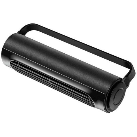 Ventilador USB para coche KZQ, nuevo, portátil, para asiento de coche, enfriador de respaldo con 3 velocidades ajustables para todo tipo de vehículos (negro)
