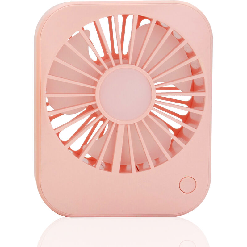 

Ventilador USB, Ventilador portatil, Mini ventilador, Ventilador de escritorio,Rosa