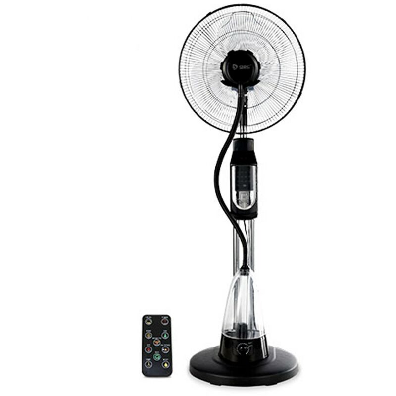 

Ventilador nebulizador de pie 43x127 90W - Negro