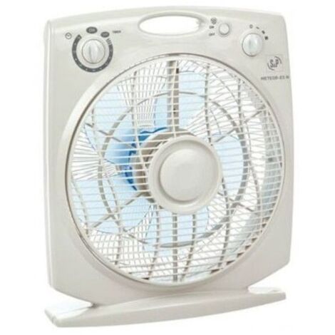 UNELVENT Ventilador Box Fan 30cm S&P METEORESN Gris