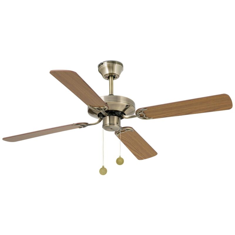 

YAKARTA Ventilador de techo oro viejo sin luz - ORO VIEJO