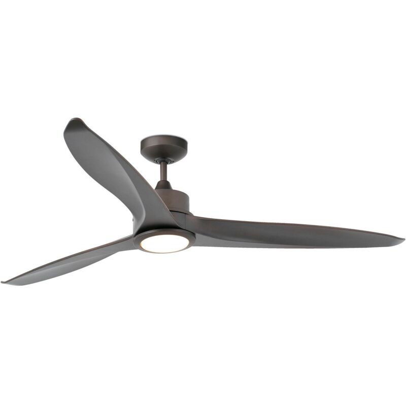 

Faro Barcelona - Ventilador de techo con luz Tonic 33552 - MARRON OSCURO