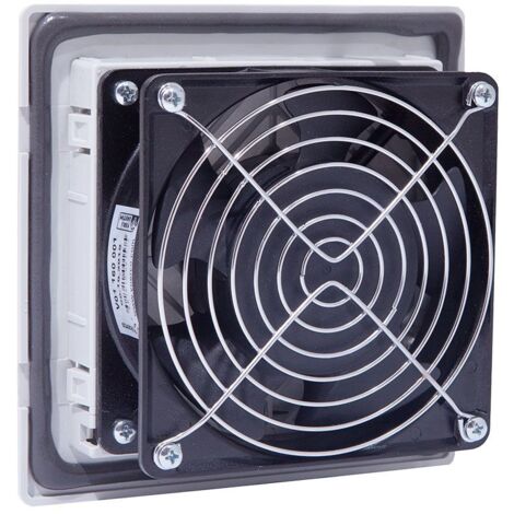 Em Distribution – Ventilateur d'armoire électrique 230V – Débit d'air 130m3/h – Vitesse 2800 tr/min – Longue durée de vie industrielle - 163m3