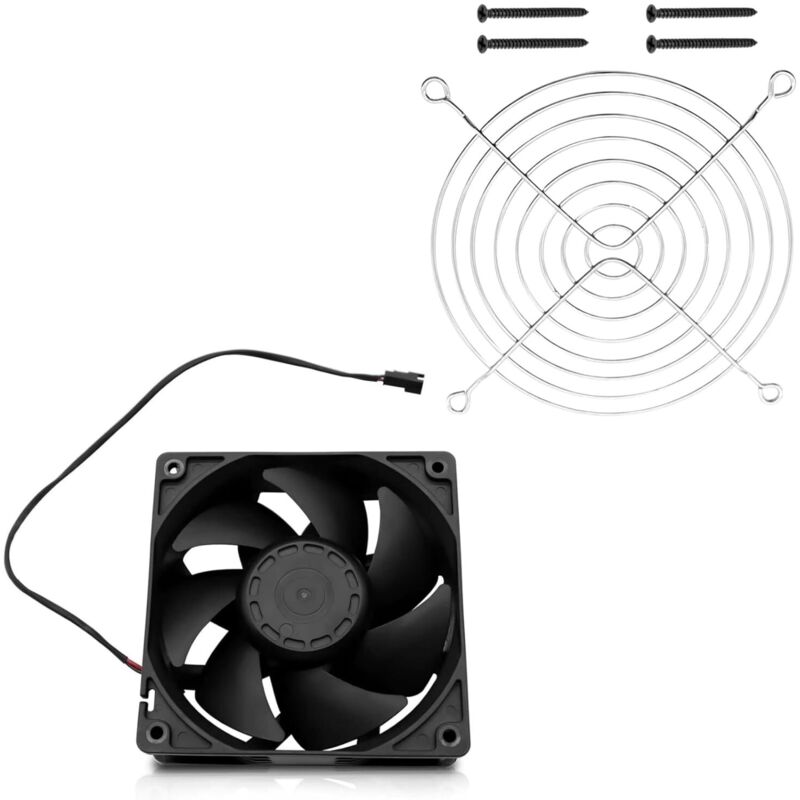 Ventilateur à flux axial pour cheminée - utilisé pour les cheminées, les armoires informatiques, le refroidissement et la ventilation