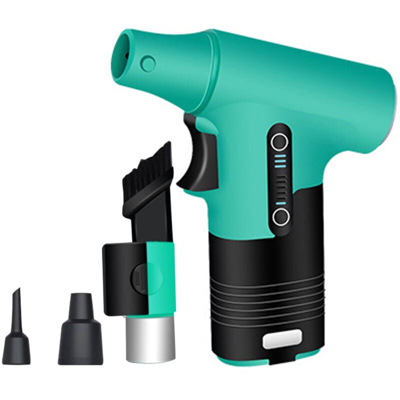 Ventilateur à jet portatif à moteur sans balais 120 000 tr/min Turbofan Souffleur de poussière haute puissance Dépoussiéreur à air comprimé Outil de