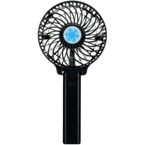 Ventilateur à Main Portable. Ventilateur Mini à Main. USB Rechargeable Pliable Mini Ventilateur Refroidisseur Ventilateur de Refroidissement réglable à 3 Vitesses pour Les Voyages en Plein air