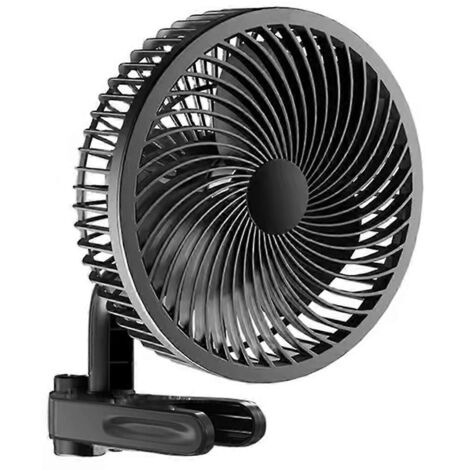 Ventilateur à pince pour tente de culture 6 pouces avec moteur EC longue durée repensé, (UE)