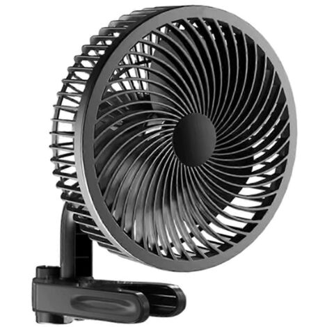 Ventilateur à pince pour tente de culture avec moteur EC longue durée, 10 vitesses de ventilation, prise secteur
