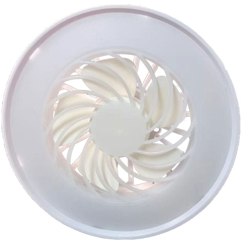 Feiyue - Ventilateur Ampoule Plafonnier Encastré Électrique Intelligent Dimmin