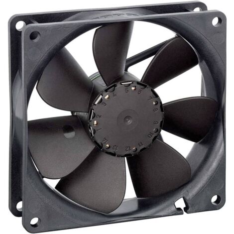 Ventilateur axial EBM Papst 3414NGM 9292506306 24 V 70 m³/h (L x l x h) 92 x 92 x 25.4 mm 1 pc(s)