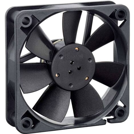 Ventilateur axial EBM Papst 614 F 9291708612 24 V 27 m³/h (L x l x h) 60 x 60 x 15 mm 1 pc(s)