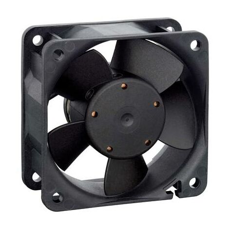 Ventilateur axial EBM Papst 614NHU 9292206206 24 V 43 m³/h (L x l x h) 25 x 60 x 60 mm 1 pc(s)