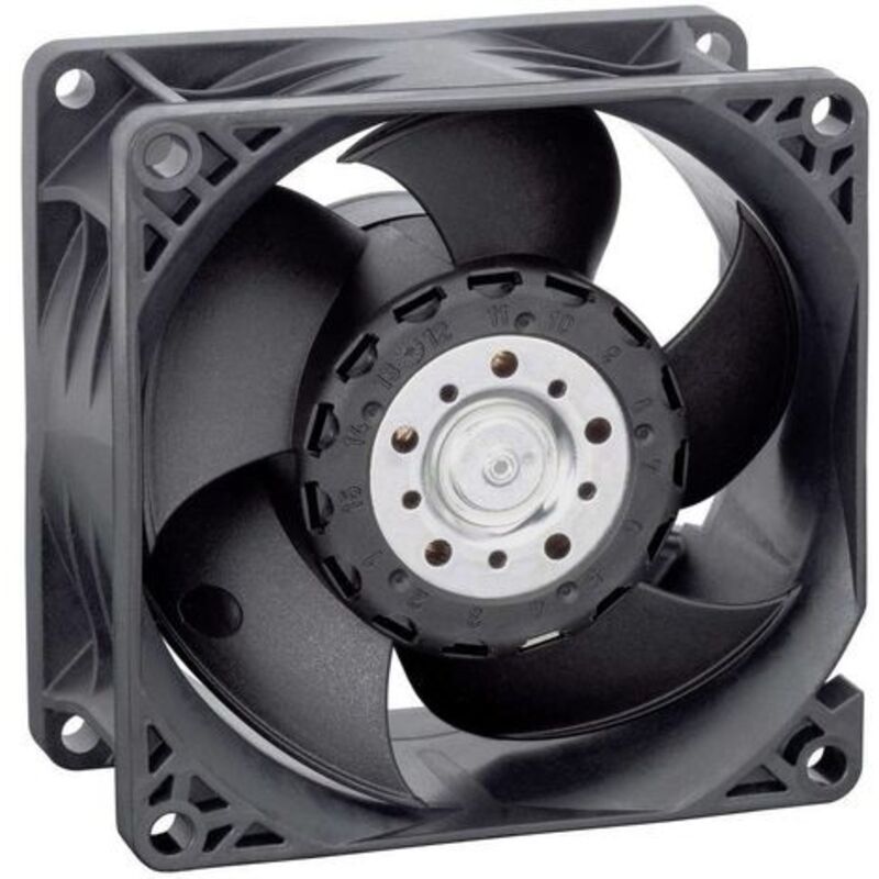 Ventilateur axial Ebm Papst 8214 jn 9292910003 24 v/dc 132 m³/h (l x l x h) 80 x 80 x 38 mm 1 pc(s)