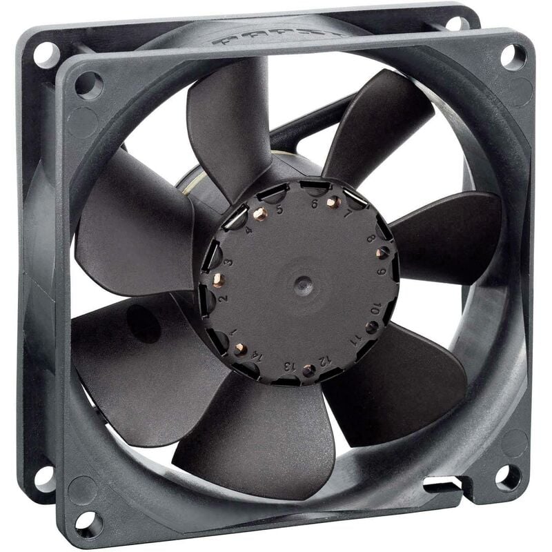 Ventilateur axial Ebm Papst 8414NL 9292506142 24 v/dc 30 m³/h (l x l x h) 25.4 x 80 x 80 mm 1 pc(s) R581861