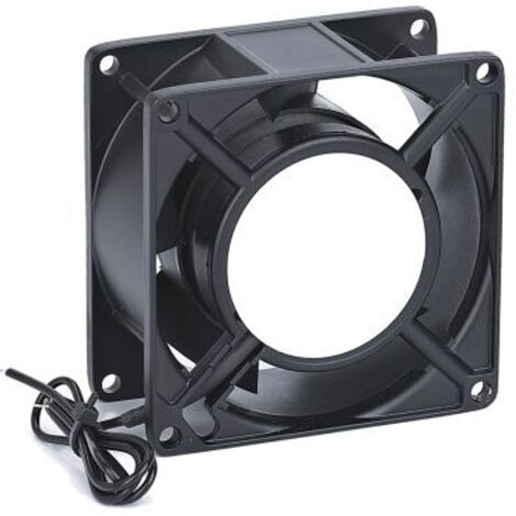 Ventilateur axial RS PRO 230 V c.a., 0.55m³/min., 80 x 80 x 25mm, 13.5W ( Prix pour 1 )