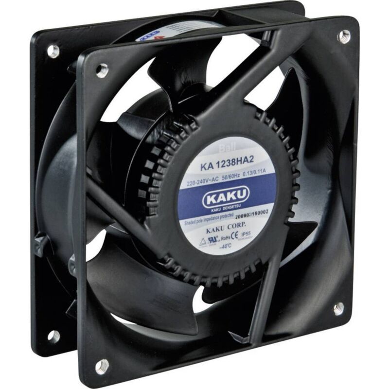 Sepa - KA1238XA2BMT Ventilateur axial 230 v/ac 178 m³/h (l x l x h) 120 x 120 x 38 mm