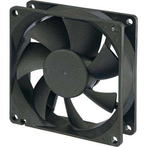 Ventilateur axial TRU COMPONENTS 189139 24 V/DC 51 m³/h (L x l x h) 80 x 80 x 25 mm 1 pc(s)