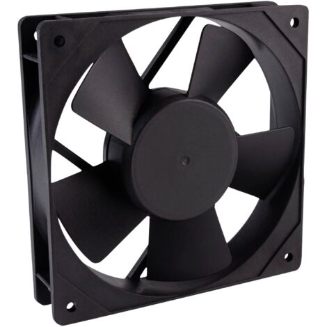Ventilateur axial Wallair 20100306 12 V/DC 87.55 m³/h (L x l x h) 92 x 92 x 25 mm 1 pc(s)